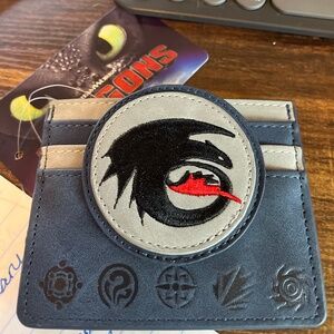 How to train your dragon card wallet